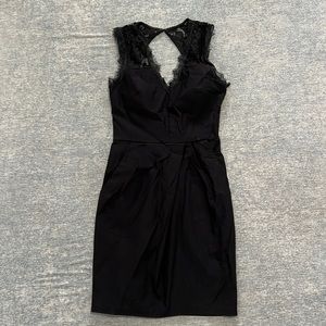 Black lacy dress